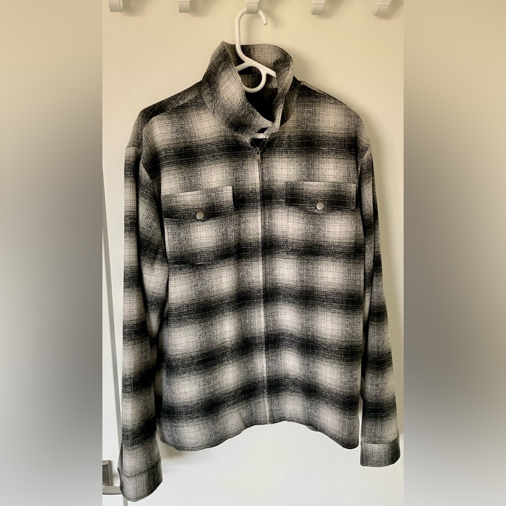 Cotton On Black Plaid Jacket